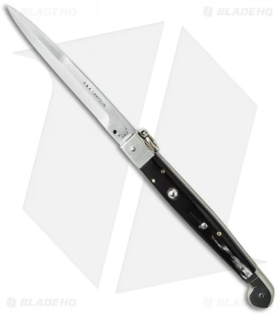 AGA Campolin 12" Sicilian Ring Pull Automatic Brazilian Horn (5.5" Satin Bayo) 1 AGA Campolin 12" Sicilian Ring Pull Automatic Brazilian Horn (5.5" Satin Bayo)