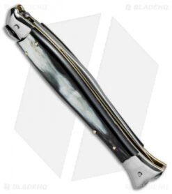 AGA Campolin 10" Fishtail Picklock Italian Automatic Brazil Horn (4.5" Polish) -AGA Campolin Shop AGA Campolin 10in Fishtail Picklock Italian BP 20096 jr side