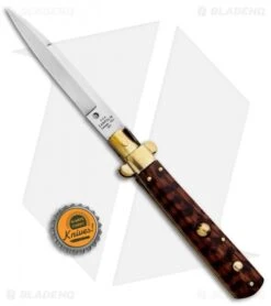 AGA Campolin 10" Frosolone Bayonet Stiletto Knife Snakewood (4.5" Polish) 9 AGA Campolin 10" Frosolone Bayonet Stiletto Knife Snakewood (4.5" Polish) -AGA Campolin Shop AGA Campolin 10in Frosolone Bayonet Stiletto Snakewood Polish BHQ 85760 jr bottlecap