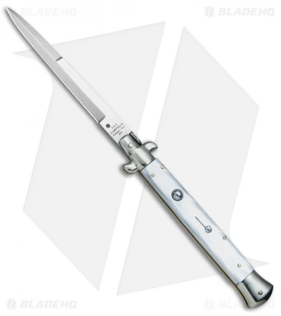 AGA Campolin 11" Picklock Automatic Italian Stiletto Pearlex (5" Satin) 2017 1 AGA Campolin 11" Picklock Automatic Italian Stiletto Pearlex (5" Satin) 2017