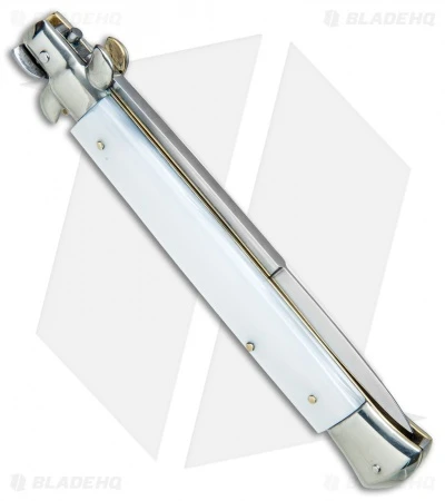 AGA Campolin 11" Picklock Automatic Italian Stiletto Pearlex (5" Satin) 2017 3 AGA Campolin 11" Picklock Automatic Italian Stiletto Pearlex (5" Satin) 2017 - Image 3