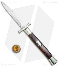 AGA Campolin 13" Bat Swinguard Automatic Cocobolo (5.75" Satin Bayonet) 7 AGA Campolin 13" Bat Swinguard Automatic Cocobolo (5.75" Satin Bayonet) -AGA Campolin Shop AGA Campolin 13in Bat Swinguard Auto Cocobolo Satin Bayo BHQ 77552 jr bottlecap