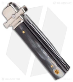 AGA Campolin 6" Dominus Leverlock Automatic Knife Horn (2.5" Satin) 6 AGA Campolin 6" Dominus Leverlock Automatic Knife Horn (2.5" Satin) -AGA Campolin Shop AGA Campolin 6in Dominus LL Auto Horn Satin BHQ 178781 jr side