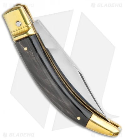 AGA Campolin Diana Lever Lock Automatic Brass Dark Horn (3.75" Satin) 3 AGA Campolin Diana Lever Lock Automatic Brass Dark Horn (3.75" Satin) - Image 3