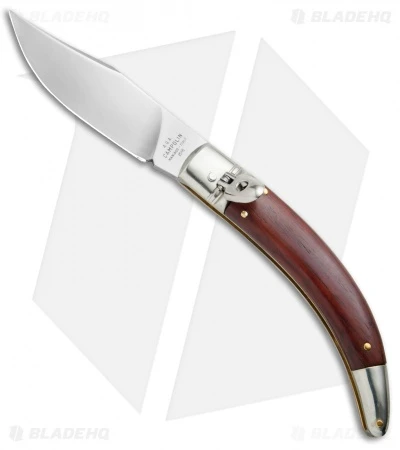 AGA Campolin Diana Lever Lock Automatic Knife Cocobolo (3.75" Polish) 1 AGA Campolin Diana Lever Lock Automatic Knife Cocobolo (3.75" Polish)