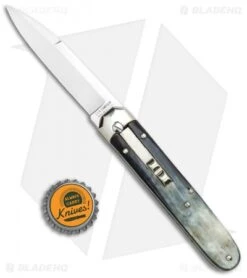 AGA Campolin Baron Automatic Knife Dark Horn (3.75" Satin) 9 AGA Campolin Baron Automatic Knife Dark Horn (3.75" Satin) -AGA Campolin Shop AGA Campolin LL Auto Dark Horn Satin BHQ 117069 jr bottlecap