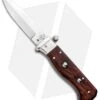 AGA Campolin Piccolo Italian Stiletto Automatic Knife Cocobolo (2.8" Satin)