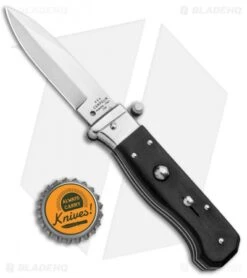 AGA Campolin Piccolo Italian Stiletto Automatic Knife Ebony (2.8" Satin) 7 AGA Campolin Piccolo Italian Stiletto Automatic Knife Ebony (2.8" Satin) -AGA Campolin Shop AGA Campolin Piccolo Italian Stiletto Auto Ebony Satin BHQ 92722 jr bottlecap
