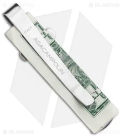 AGA Campolin Stiletto Money Clip (White Bone) -AGA Campolin Shop AGA Campolin Stiletto Money Clip White Bone BHQ 93770 jr money