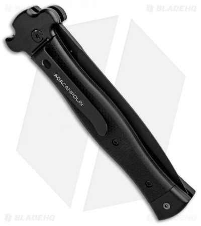 AGA Campolin Zero Dagger Leverlock Automatic Knife SWAT G-10 (3.75" Black) 3 AGA Campolin Zero Dagger Leverlock Automatic Knife SWAT G-10 (3.75" Black) - Image 3