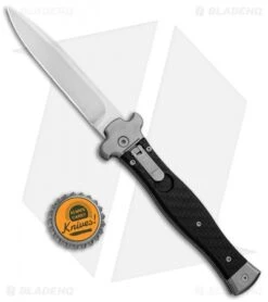 AGA Campolin Zero Bayo Leverlock Automatic Knife Carbon Fiber (3.75" Satin) 7 AGA Campolin Zero Bayo Leverlock Automatic Knife Carbon Fiber (3.75" Satin) -AGA Campolin Shop AGA Campolin Zero CF LL Bayo BP 30461 jr bottlecap