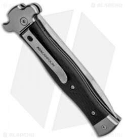 AGA Campolin Zero Bayo Leverlock Automatic Knife Carbon Fiber (3.75" Satin) 6 AGA Campolin Zero Bayo Leverlock Automatic Knife Carbon Fiber (3.75" Satin) -AGA Campolin Shop AGA Campolin Zero CF LL Bayo BP 30461 jr side