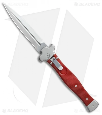 AGA Campolin Zero Dagger Leverlock Automatic Knife Red G-10 (3.75" Stonewash) 1 AGA Campolin Zero Dagger Leverlock Automatic Knife Red G-10 (3.75" Stonewash)