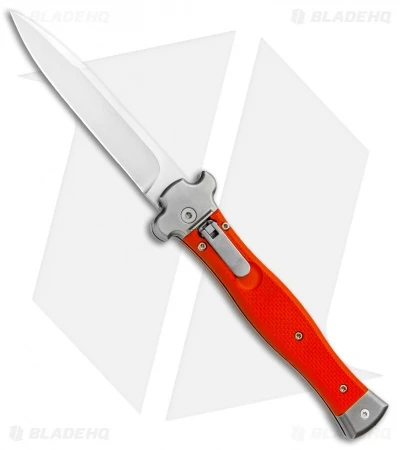 AGA Campolin Zero Leverlock Automatic Knife Orange G-10 (3.75" Satin) 1 AGA Campolin Zero Leverlock Automatic Knife Orange G-10 (3.75" Satin)