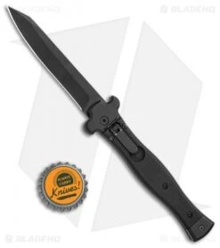 AGA Campolin Zero Reverse Tanto Leverlock SWAT G-10 (3.75" Black) AGA01SWAT-T 7 AGA Campolin Zero Reverse Tanto Leverlock SWAT G-10 (3.75" Black) AGA01SWAT-T -AGA Campolin Shop AGA Campolin Zero Reverse Tanto LL SWAT G 10 Black BHQ 117007 jr bottlecap