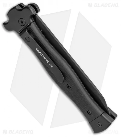 AGA Campolin Zero Reverse Tanto Leverlock SWAT G-10 (3.75" Black) AGA01SWAT-T 3 AGA Campolin Zero Reverse Tanto Leverlock SWAT G-10 (3.75" Black) AGA01SWAT-T - Image 3