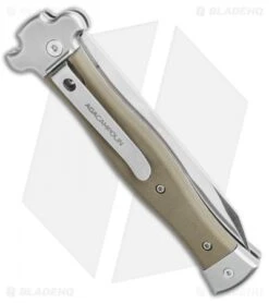 AGA Campolin Zero Reverse Tanto Leverlock Automatic Green G-10 (4" Satin) 6 AGA Campolin Zero Reverse Tanto Leverlock Automatic Green G-10 (4" Satin) -AGA Campolin Shop AGA Campolin Zero Reverse Tanto Leverlock Automatic Green G 10 3.75 Satin AGA01V ST BHQ 116873 LS Side