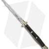 AGA Campolin 13" Ebony Wood Automatic Knife Italian Stiletto (Kriss)