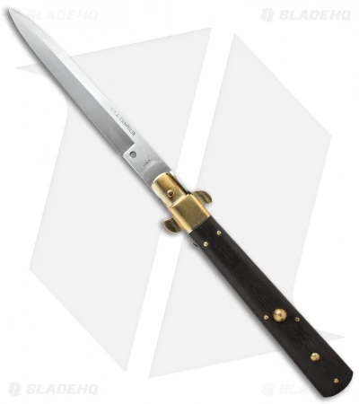 AGA Campolin 13" Italian Frosolone Automatic Brass/Ebony Wood (6.5" Bayonet) 1 AGA Campolin 13" Italian Frosolone Automatic Brass/Ebony Wood (6.5" Bayonet)