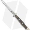 AGA Campolin 13" Picklock Automatic Italian Stiletto Ram Horn (6" Satin Bayo)