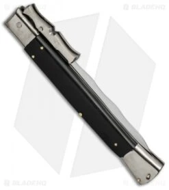 AGA Campolin 13" Bat Swinguard Automatic Ebony Wood (5.75" Satin Kriss) -AGA Campolin Shop aga 13in swing bat ebony kriss side cm