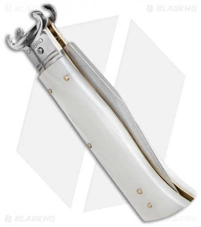 AGA Campolin 7.5" Calibro Humpback Automatic White Pearlex (3.4" Satin) 2 AGA Campolin 7.5" Calibro Humpback Automatic White Pearlex (3.4" Satin) - Image 2